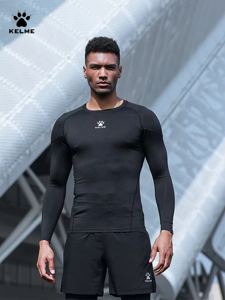 Running Gear Autumn - Kelme メンズ アウトドア ランニング Tシャツ スポーツ