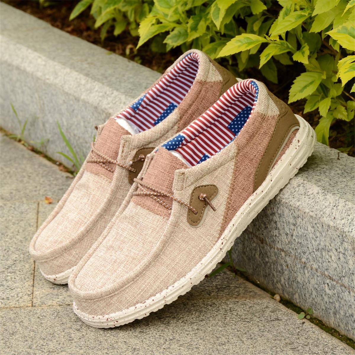 Running Gear Shoes - ユニセックス アウトドア カジュアル スリッポンシューズ 軽量 ソフトソール