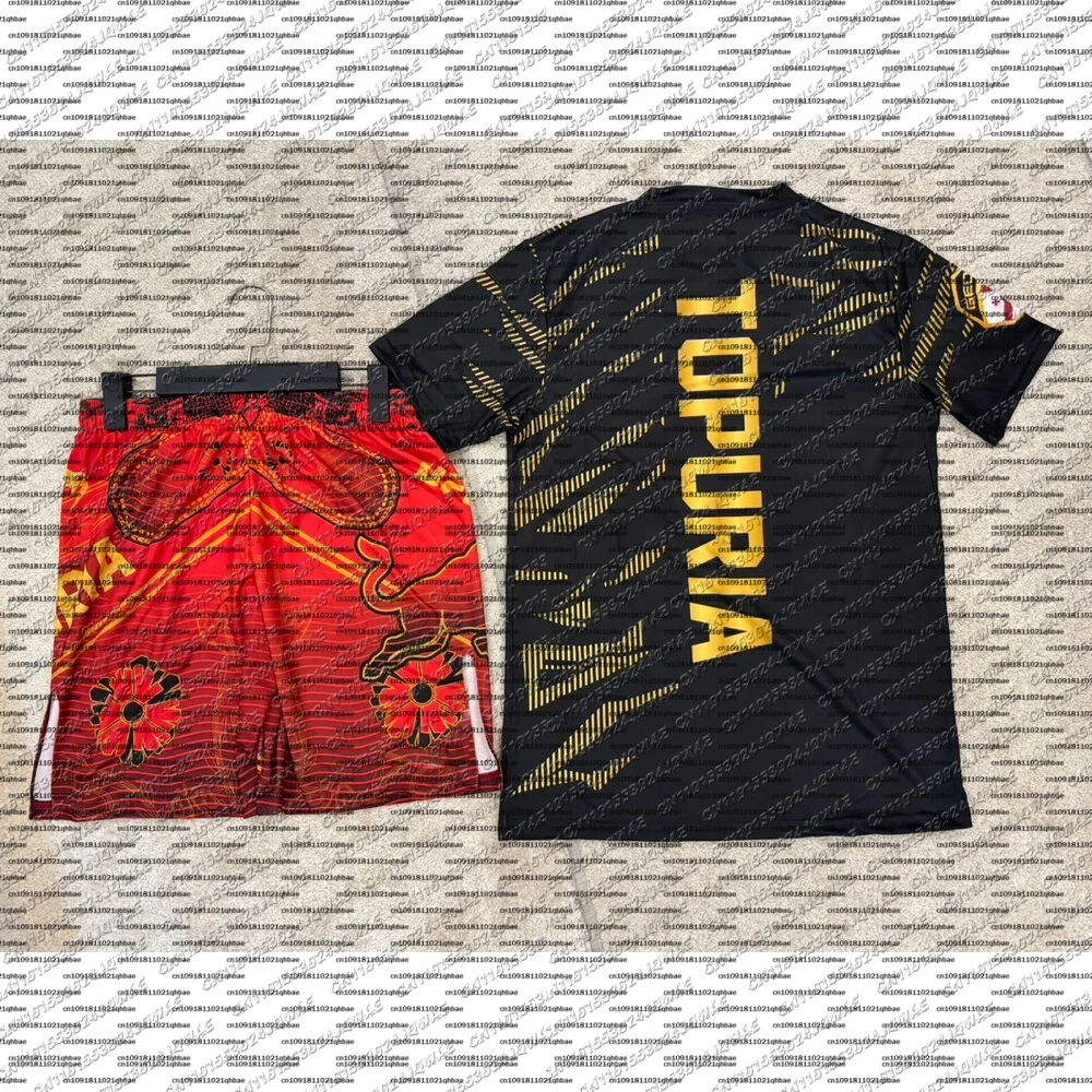 Running Gear Men - サマートップボクサーMMA八角形ケージイリア・トプルヤTシャツショーツセットメンズスポーツトレーニングランニングセットスピードドライイングファイティングセット