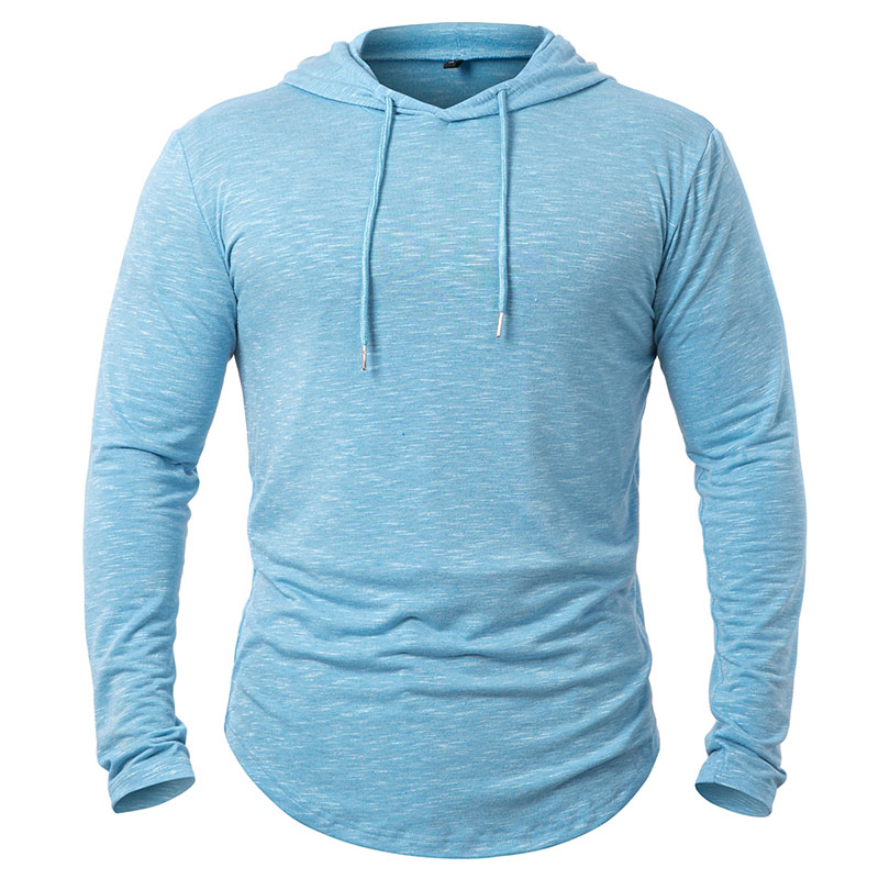 メンズ軽量長袖アスレチックパーカー、ワークアウトスポーツフー - Running Gear Autumn のレビューと価格