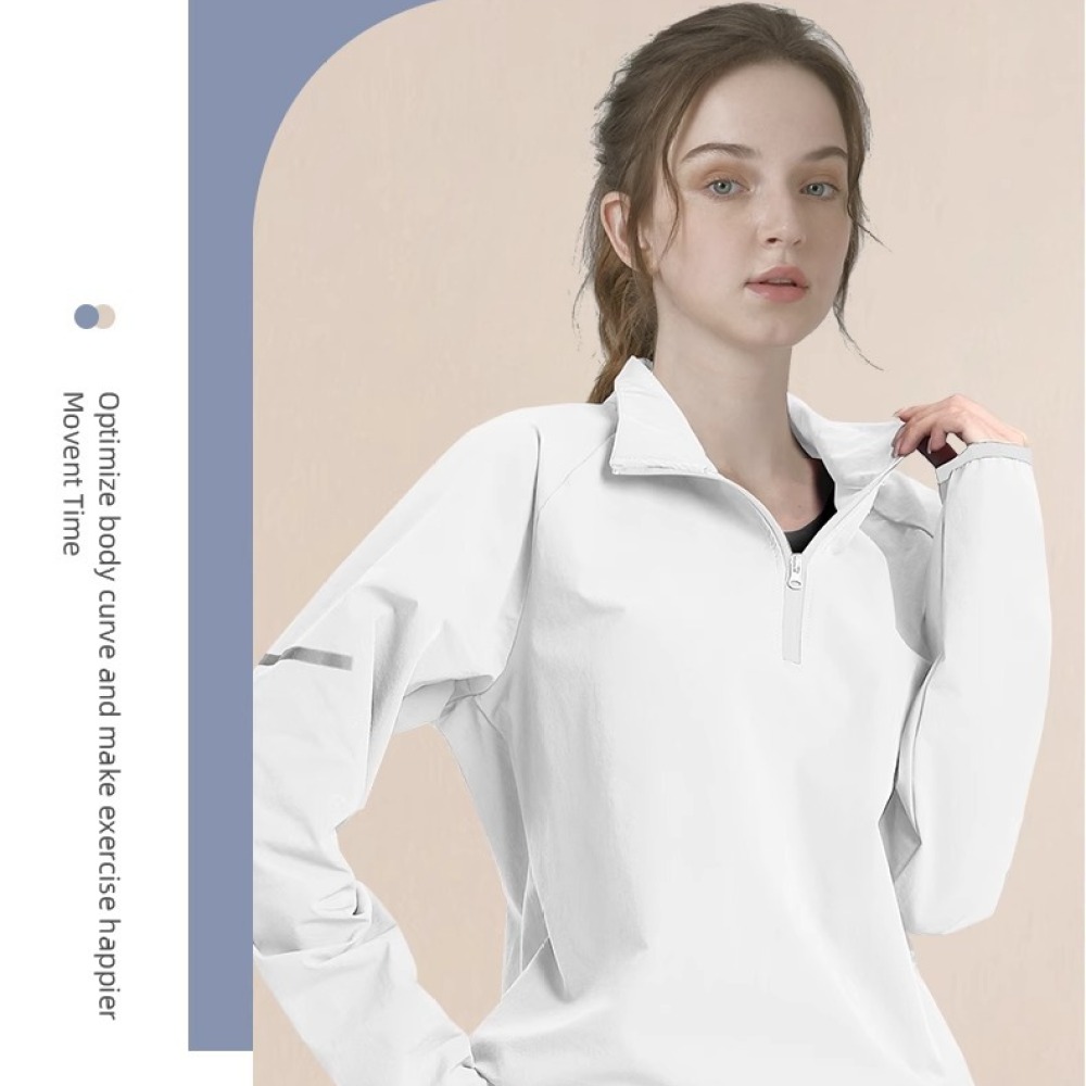 メンズハーフジップ長袖Tシャツ アスレチック クイックドライ - Running Gear Autumn のレビューと価格