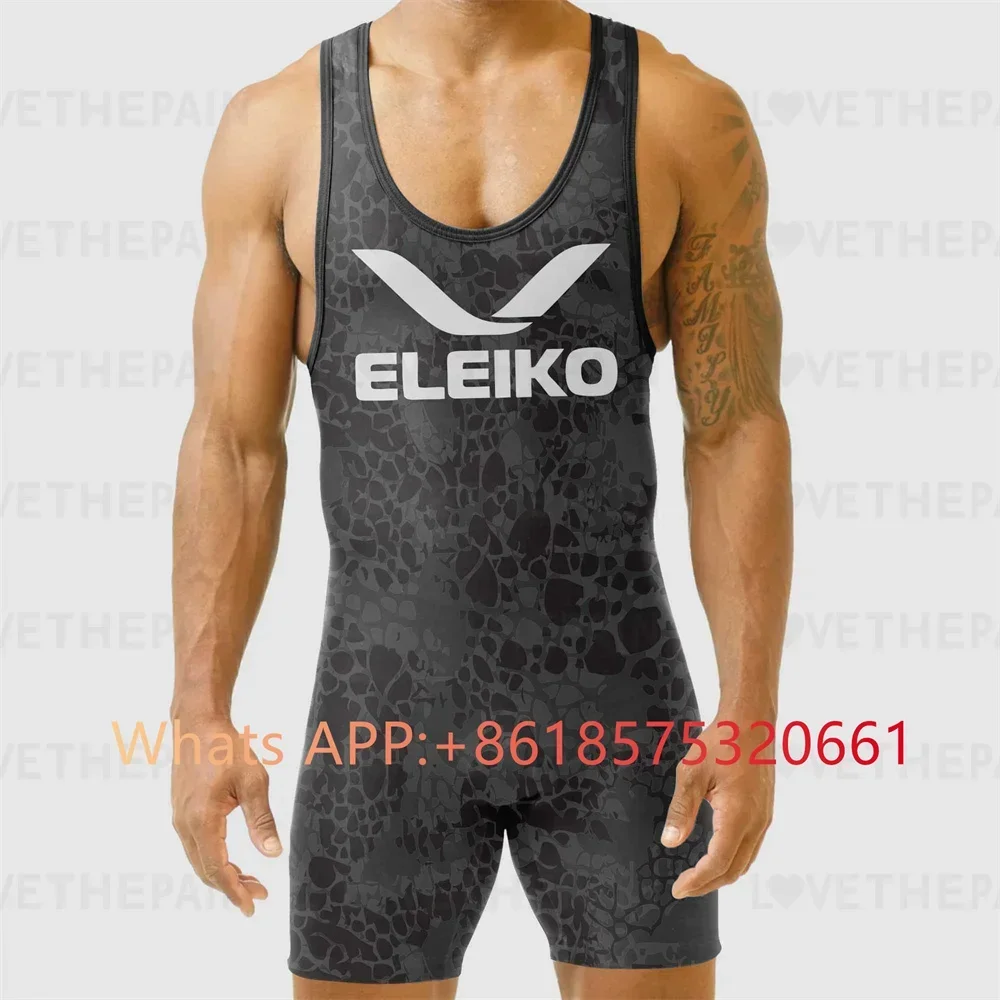 ELEIKO メンズ レスリング シングレット ユニフォーム - Running Gear Train のレビューと価格