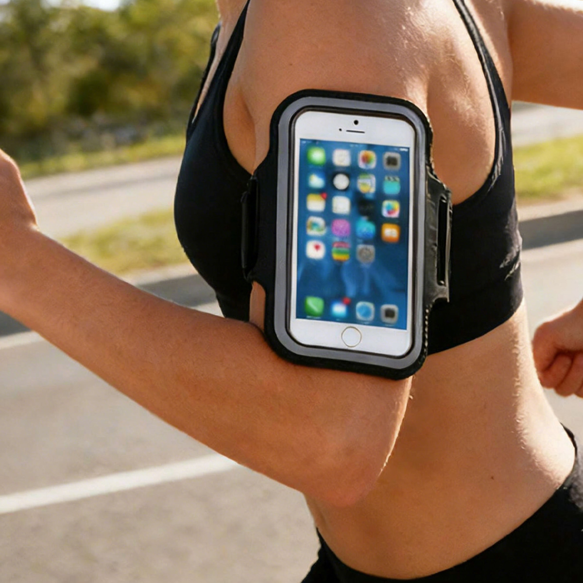 携帯電話ホルダーと保護ケース付きランニングバッグ、ランニング - X Running Gear のレビューと価格