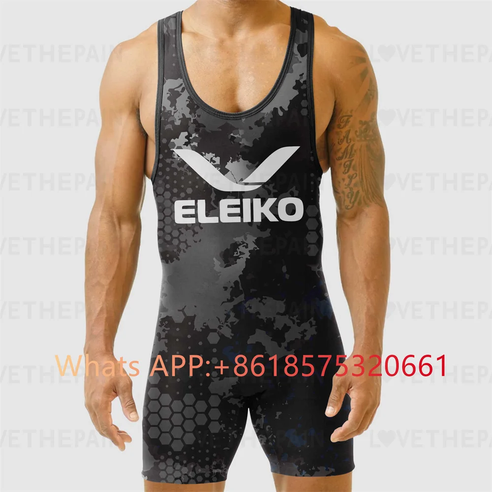 ELEIKO メンズレスリングシングレットユニフォーム高度な - Running Gear Train のレビューと価格
