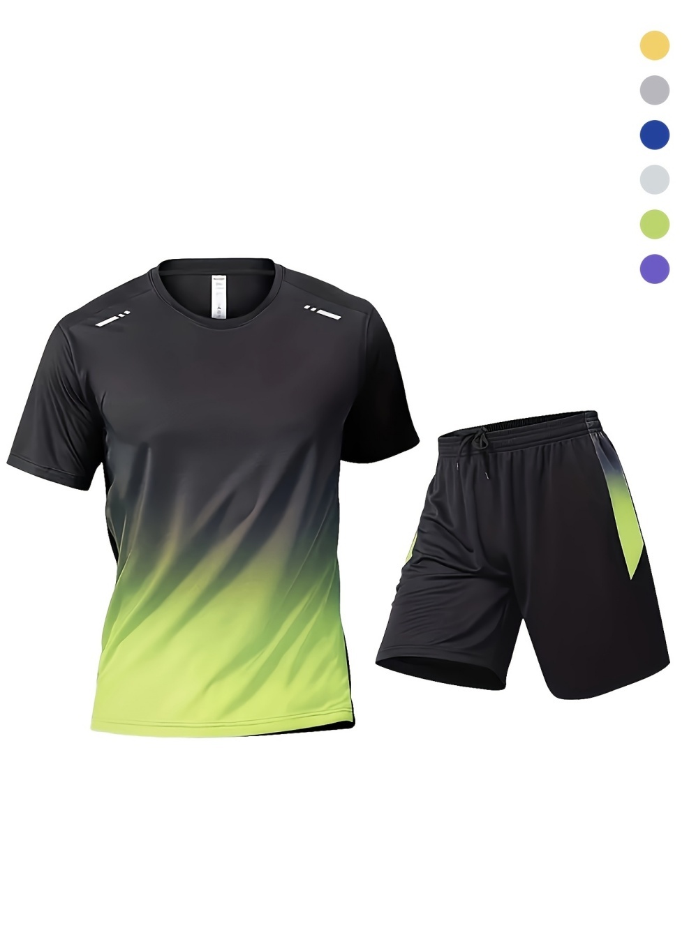 2026年夏 メンズセットアップ 2ピース ショートパンツ  - Running Gear Men のレビューと価格