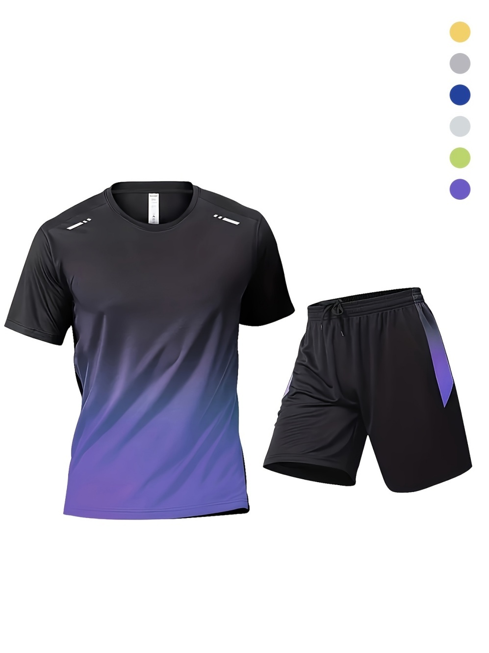 2026年夏 メンズセットアップ 2ピース ショートパンツ  - Running Gear Men のレビューと価格