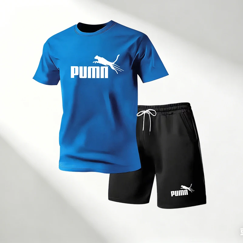 2026年ホットセール メンズTシャツセット Oネック半袖+ - Running Gear Men のレビューと価格