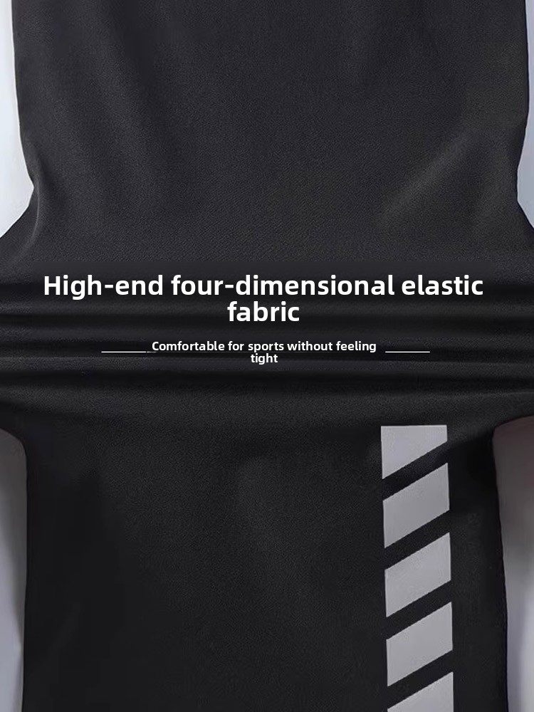 Qui Dry スポーツトレーニングスーツ男性用ランニングジ - Running Gear Autumn のレビューと価格