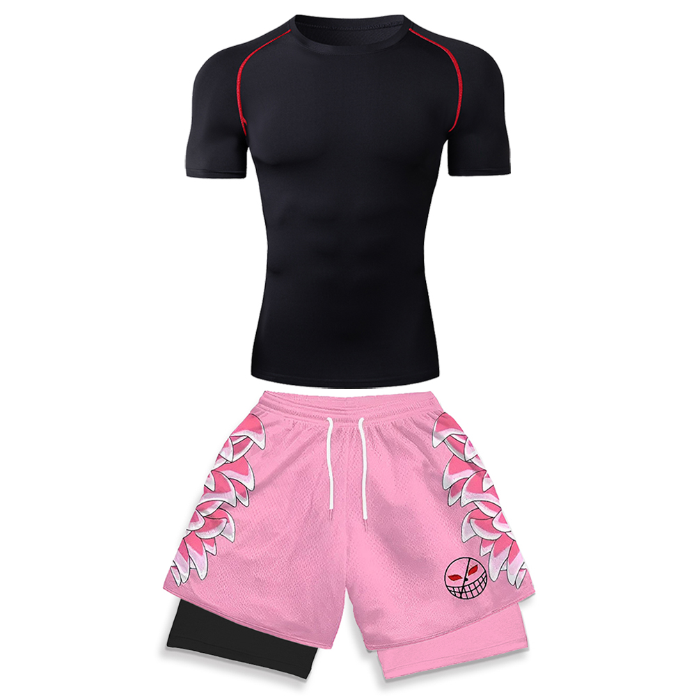 高弾性ワークアウトウェア男性用ホワイトコンプレッションTシャ - Running Gear Men のレビューと価格