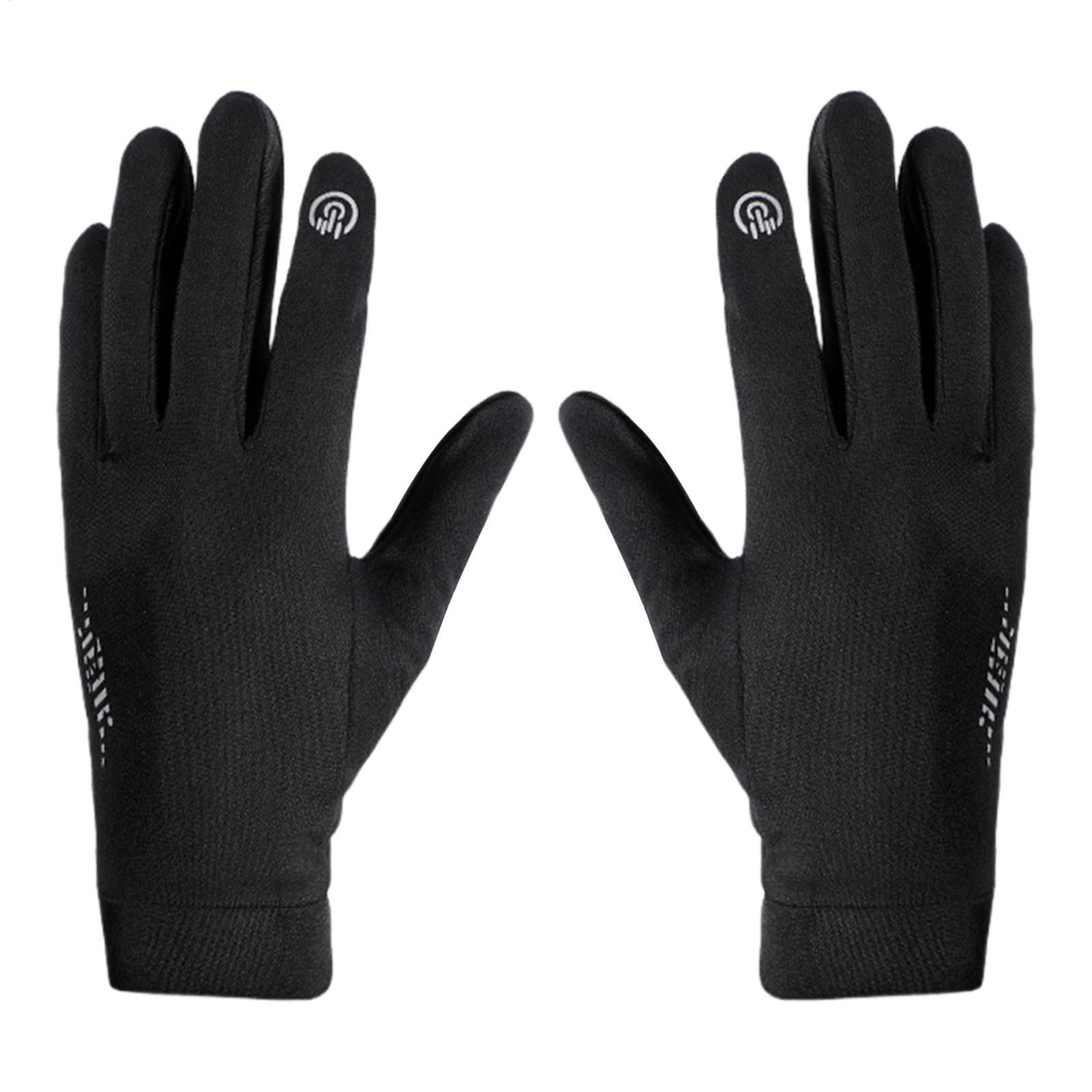 フルフィンガー防寒グローブ 冬用サイクリンググローブ タッチ - Running Gear Cold Weather Men のレビューと価格